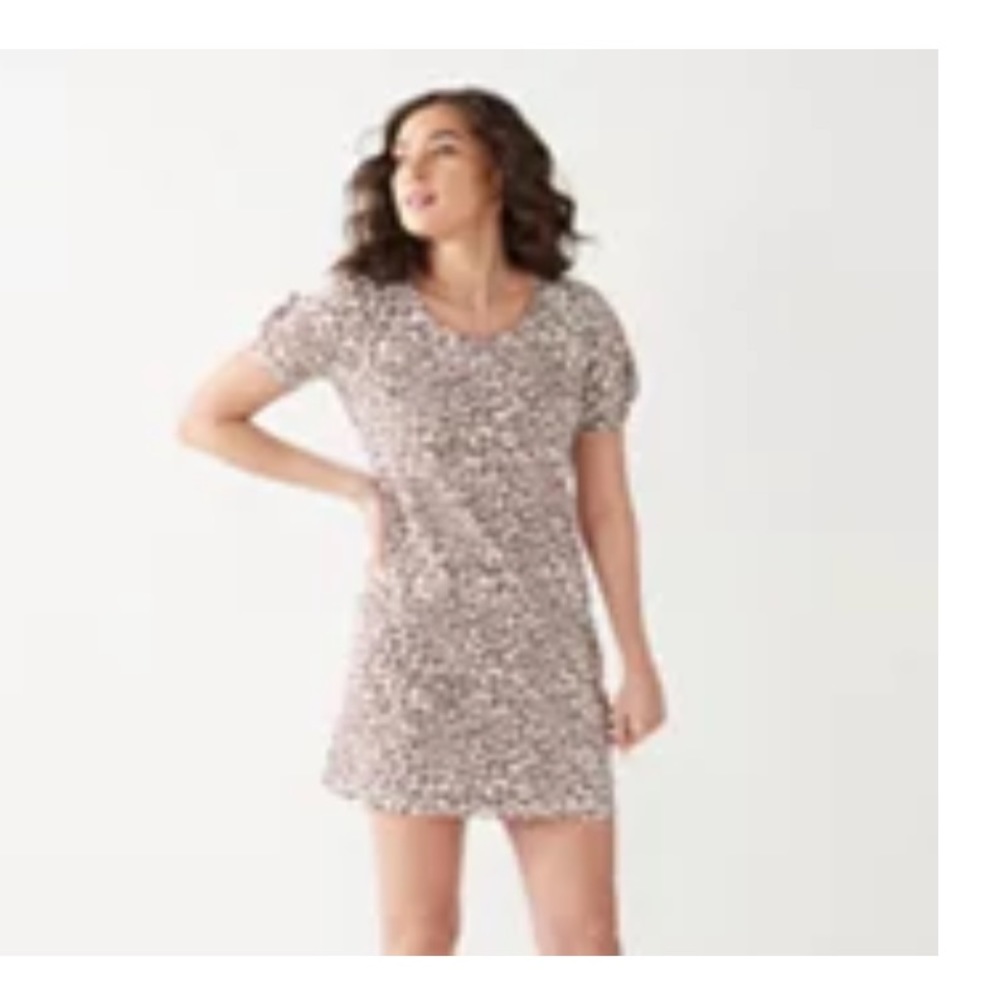 Nine West Twist-Sleeve Dress